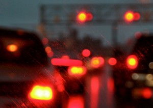 trafic ploaie